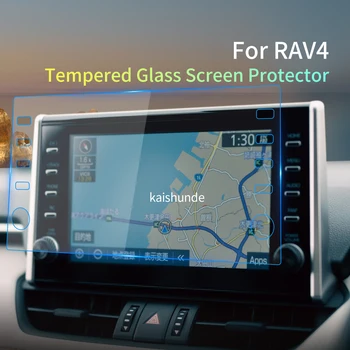 Autocolant auto Ecran Protector Carplay Pentru TOYOTA RAV4 10 2021 Folie Protectoare din Sticla Temperata de Navigare Auto Accesorii de Automobile