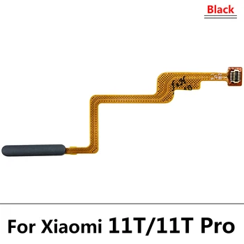 Original, Senzor de Amprentă digitală se Întoarcă Acasă Tastă Meniu Butonul Flex Cablu Panglică Pentru Xiaomi Mi 11T Pro Reparatii Telefoane Mobile Piese