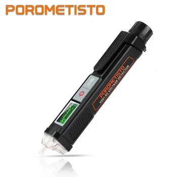 Tester de tensiune cu LED AC 12-1000V Tensiune Tester cu Buzzer Alarma si Lanterna Non-Contact Electric Tester Pen
