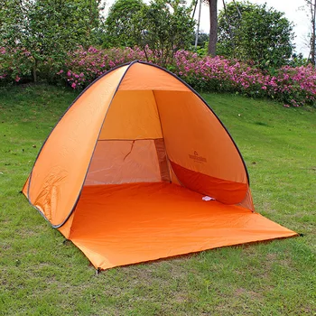 În aer liber camping consumabile cort mână tent domeniul plajă umbrelă de soare cort protectie solara respirabil viteza cort deschis