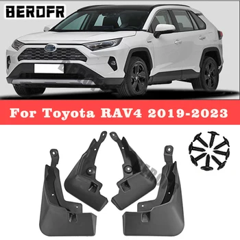 Masina Fender apărătoare de Noroi Pentru Toyota RAV4 2019-2023 Hibrid XA50 2022 apărătorile apărătoare de noroi Fata-Spate apărătoare de Noroi Auto