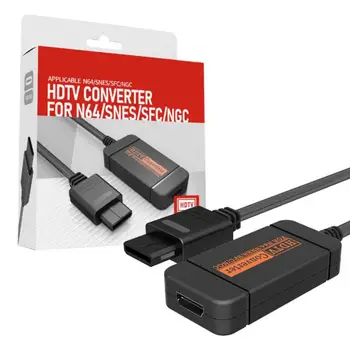N64 Să compatibil HDMI Convertor Portabil 720 P Plug and Play Nu Întârzie Nici de Pierderile de Transmisie Pentru Hdtv Monitor Pentru Ngc/snes/n64