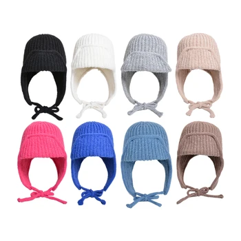 Pălării Pentru Bărbați Și Femei Gros de Iarna de Cald Tricot de Lână Pălărie Toamna Și Iarna Versiunea coreeană Lână Rece Ciclism Bărbați Bumbac Pălărie