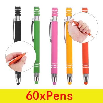 60Pcs Ecran Touch Pen Capacitiv Pen Smartphone Stilou Capacitiv Touch Screen Pixuri Pixuri Pixuri Stylus