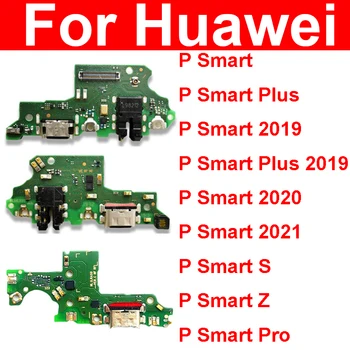 USB de Încărcare de Bord Pentru Huawei P Inteligente S Z P Inteligent Pro 2018 2019 2020 2021 USB Chargring Port Jack de Bord Piese de schimb