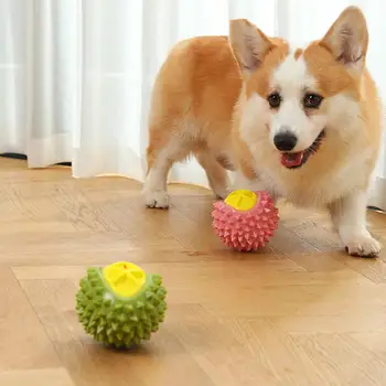 De lungă durată Câine Jucărie de ros Durabil Dinți Molar Jucărie Durian în formă de Câine Jucarie Dentitie cu Efect de Sunet de animale de Companie Jucărie de ros pentru Formare