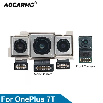 Aocarmo Fata Spate Camera din Spate Pentru OnePlus 7T 1+7T Mare Camera Flex Cablul Modulului de Piese de schimb